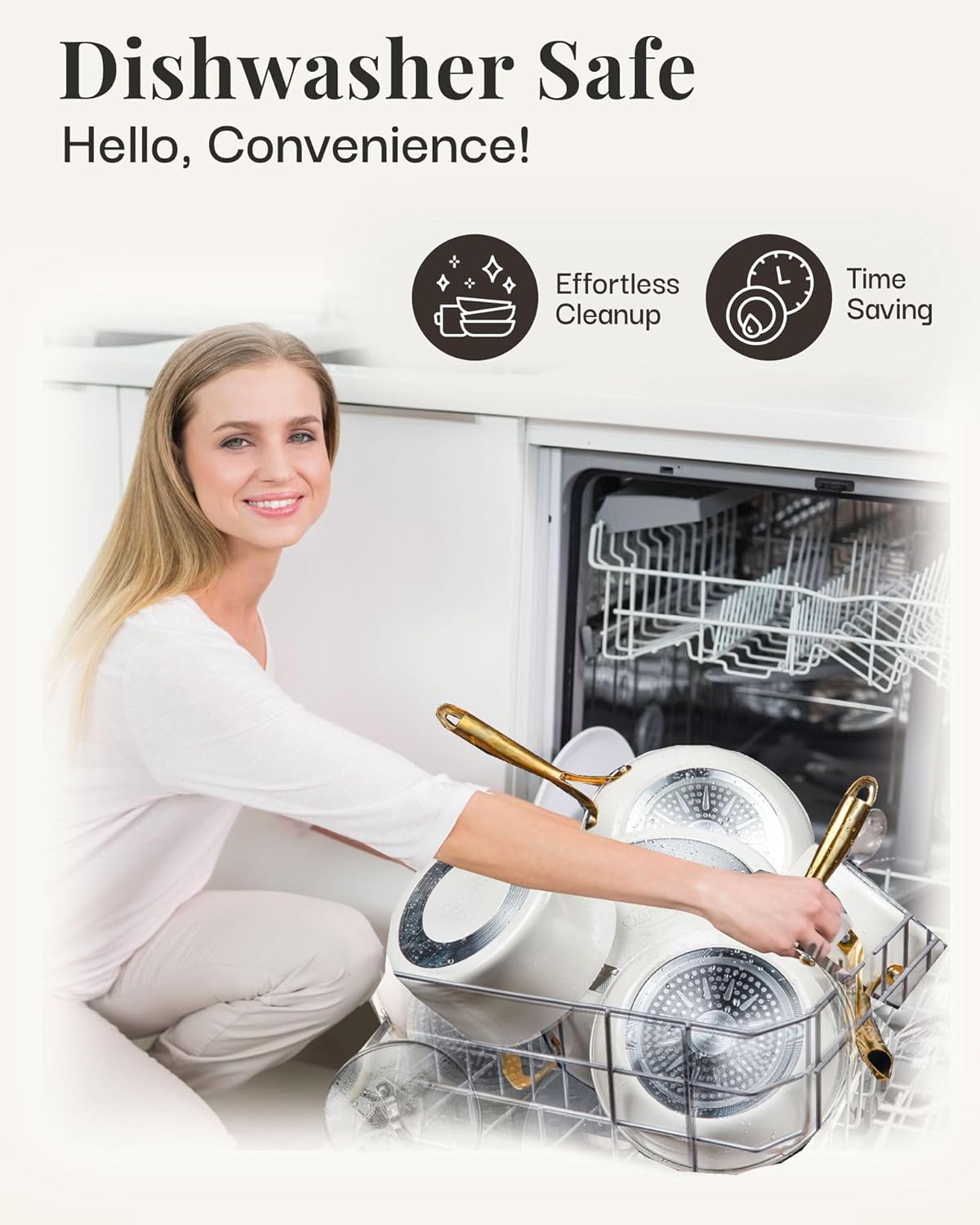 GOTHAM STEEL 14 Inch Non Stick Frying Pans Nonstick Skillet, Ceramic Pan for Cooking Non Toxic, Nonstick Frying Pan Skillets with Stay Cool Handle, Fry Pans, Oven and Dishwasher Safe