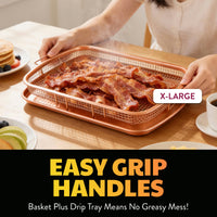 Gotham Steel Crisper Tray CopperXL - image 3