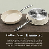 Gotham Steel Set 15pc CreamHamSS - image 12