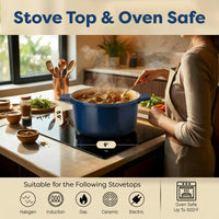 Gotham Steel DUTCH OVEN NAVY BLUE - image 9
