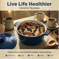 Gotham Steel DUTCH OVEN NAVY BLUE - image 7