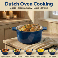 Gotham Steel DUTCH OVEN NAVY BLUE - image 5