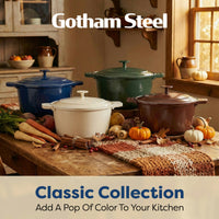 Gotham Steel DUTCH OVEN NAVY BLUE - image 13